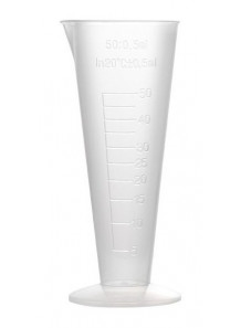 บีกเกอร์พลาสติก PP Beaker 100มล.