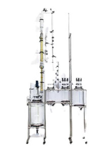  Double-layer Glass Reactor with the Distillation Column(2L)