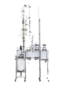  Double-layer Glass Reactor with the Distillation Column(10L)