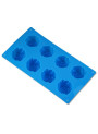  Mold: 8-cavity silicone soap mold, rose shape