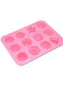  Mold, silicone soap mold, 12 cavities, candy shape