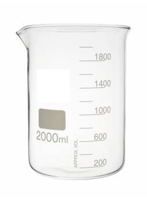 Beaker บีกเกอร์ แก้ว 2000มล.