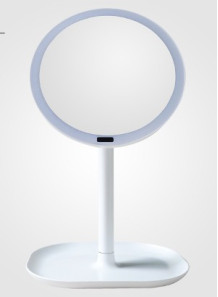 Round makeup mirror, LED,...