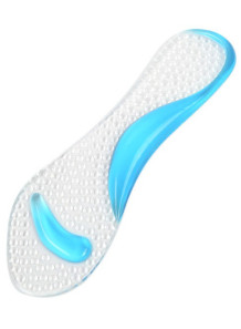  Shoe gel pads reinforced shoe soles with blue glue (1 pair)