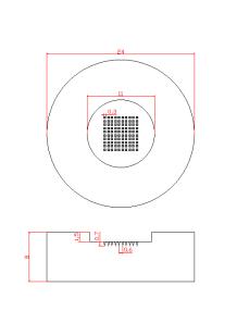 Microneedle Mold (11mm,...