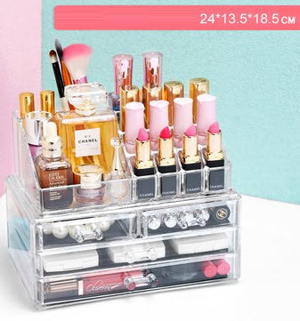 กล่องเก็บของ ลิ้นชัก อะคริลิค 24x13.5x18.5cm