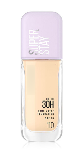Superstay Lumi Matte Foundation (#1, Color No.110, Compare to Maybelline)