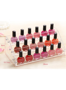  Acrylic cosmetic display shelf 26x12.7x9cm