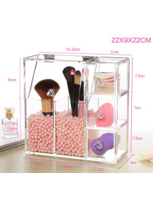  Acrylic makeup box 22x9x22cm