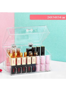  Acrylic lipstick box 24x14x14cm