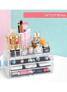  Acrylic cosmetic storage box 24x13.5x18.5cm