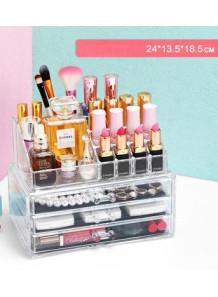  Acrylic cosmetic storage box 24x13.5x18.5cm