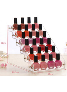  Acrylic nail polish display tray 18x25.5x16cm