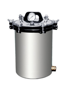  Autoclave, steam sterilizer, 24 liters