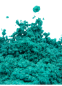 Sea Green Mica, green, iridescent blue (size A)
