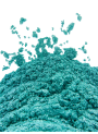 Metallic Green Mica, green, silvery sheen (Size A)
