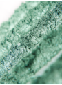 Silver Dark Green Mica, dark green, silvery sheen (Size A)