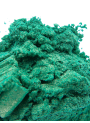 Golden Blue Green Mica, green, bluish, gold-tinted (size A)