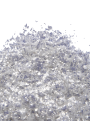 Pearl Gold Mica, pearl white, gold glitter (size D)