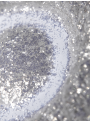 Pearl Gold Mica, pearl white, gold glitter (size D)