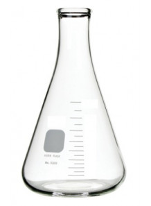 ฟลาสก์ แก้ว ขนาด 100มล. (Erlenmayer flask)