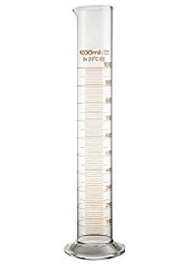 Glass measuring cylinder 25...