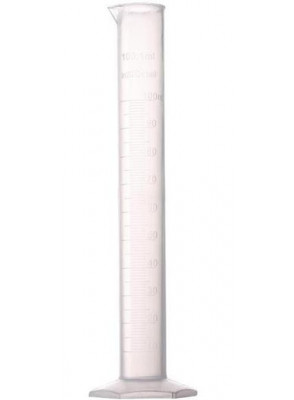 กระบอกตวง พลาสติก 100มล. (Graduated Cylinder)