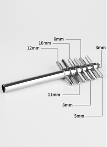 Cork Borer (Agar Plate Hole Puncher) (Copper-Nickle Plated 6x1)