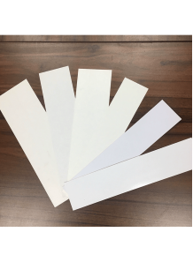 PVC Backing Card for Lateral Flow Test Strips (White, Knife-Scored), 300×80mm (10pcs)