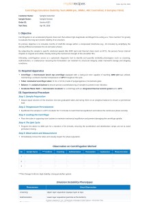 Centrifuge Emulsion Stability Test (4000rpm, 30Min, 40C Controlled, 6 Samples 10ml)