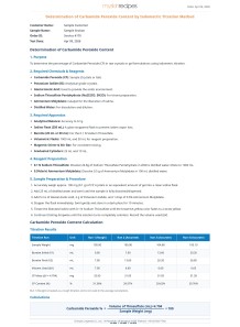 Determination of Carbamide Peroxide Content by Iodometric Titration Method