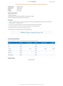 UV-VIS Anti-pancreatic lipase assay