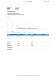 Anti-tyrosinase assay