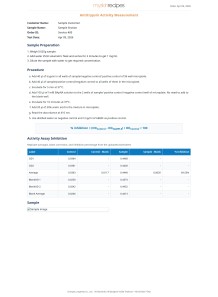 UV-VIS Anti-Trypsic (Anti-Trypsin) Activity Measurement