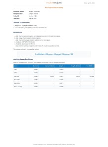 Anti-tyrosinase assay