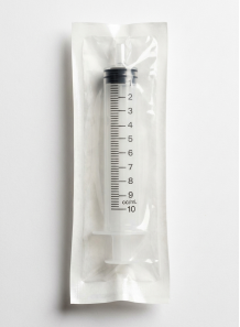 Syringe 10cc (Sterile, Luer Slip)