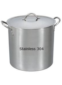  304 stainless steel tank for producing cream blenders, 45x45 cm, 1.5 mm thick (70 liters)