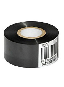  Black ink ribbon for date printers 30mm x 100m