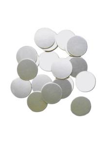  2-layer foil cap for PE/HDPE 17mm bottles (100 pieces/pack)