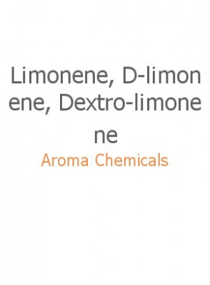 Limonene, D-limonene, Dextro-limonene, FEMA 2633 