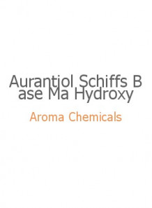 Aurantiol Schiffs Base Ma Hydroxy