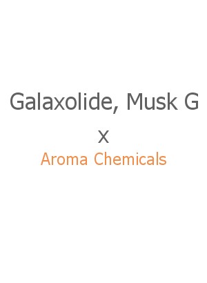 Galaxolide, Musk Gx (Pure 75%, HHCB, Hexamethylindanopyran)