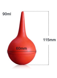 Rubber blower ball...