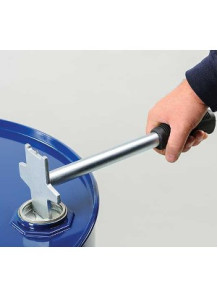  Steel handle for opening drum lids, chemical tank lids