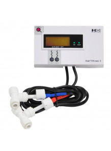 Online TDS meter (dual) วัดคุณภาพน้ำ ระบบออนไลน์ (น้ำเข้า,น้ำออก)
