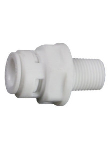  Straight connector 2 inch/1 inch external thread
