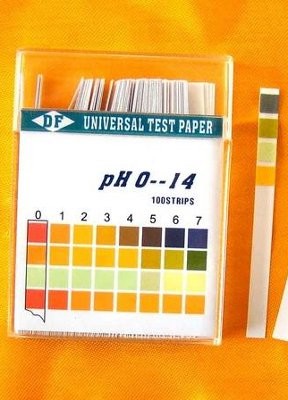 กระดาษทดสอบ pH (ลิตมัส) 4จุดสี