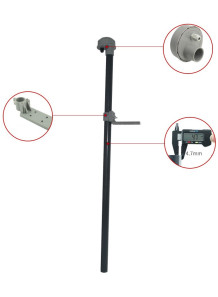  Probe mounting frame for submersion in water treatment ponds or drainage pond