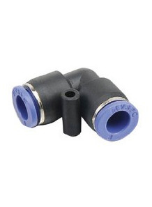 Bend air connector, 6mm...