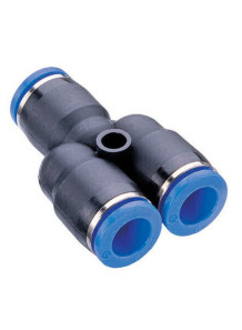  3-way air connector (Y) reduces pipe 8,6 mm. (PW8-6)